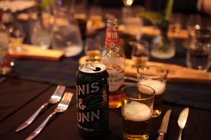 The traditional Innis & Gunn comes alongside their single malt whisky cask-matured beer - which is worth trying for any self-respecting fan of either beer or whisky.