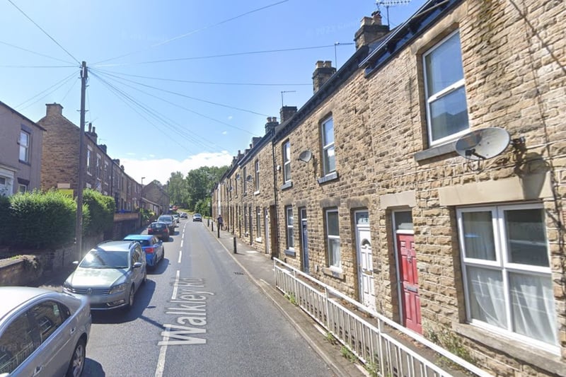 The joint fourth-highest number of reports of drug offences in Sheffield in December 2023 were made in connection with incidents that took place on or near Walkley Road, Walkley, with 2	