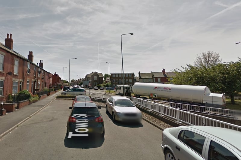 The second-highest number of reports of drug offences in Sheffield in December 2023 were made in connection with incidents that took place on or near  Town Street, Tinsley, with 5	