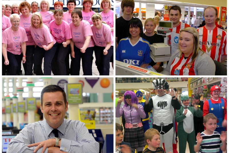 Nine retro photos from Tesco branches on Wearside.
See how many faces you recognise.
