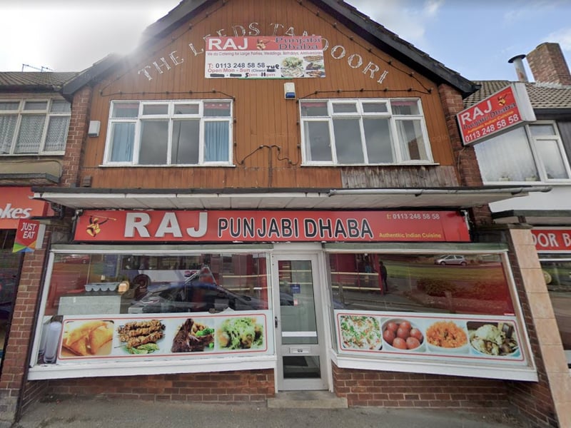 Raj's Punjabi Dhaba, in Easterly Road, is one of many Leeds restaurants nominated in the Punjabi Restaurant of the Year category at the Nation's Curry Awards. 