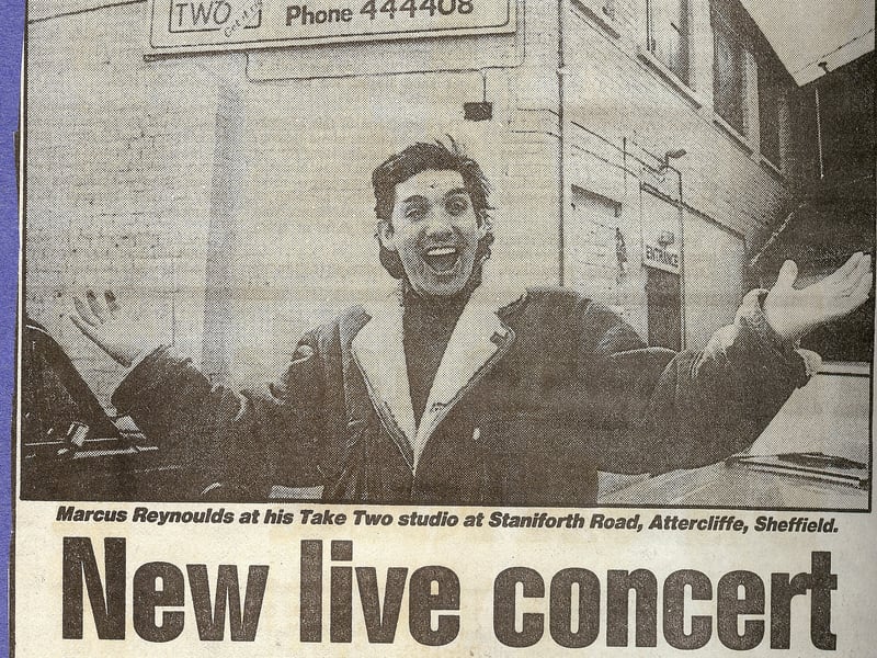 A news article about the opening of the Take Two Club in Attercliffe, Sheffield