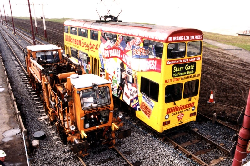 Birse's Blackpool Tram upgrade in the 1990s