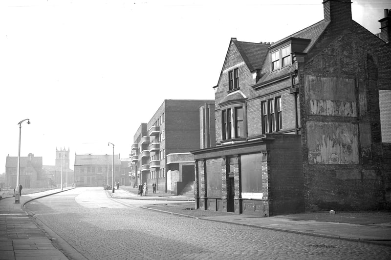 A look at Prospect Row and the East End in this Echo archive photo from September 1954.