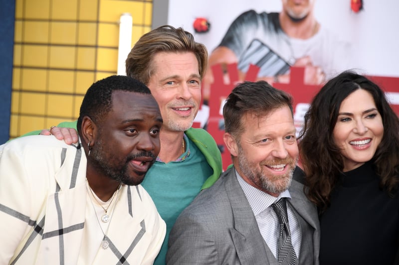 Starring Hollywood A-listers Brad Pitt and Aaron Taylor-Johnson  as an unlucky assassin whose latest mission puts him on a collision course with four other assassins.