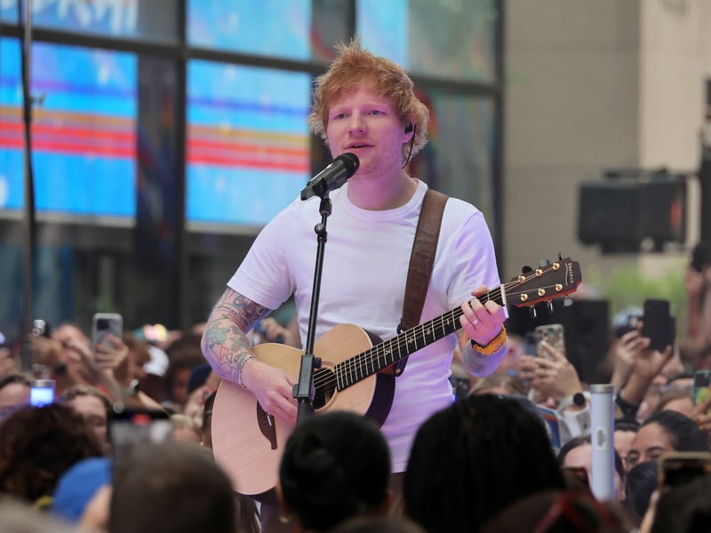 Another Ed Sheeran track, Thinking Out Loud is included on the list in fifth place. The 2014 track features 76 times in Spotify playlists.