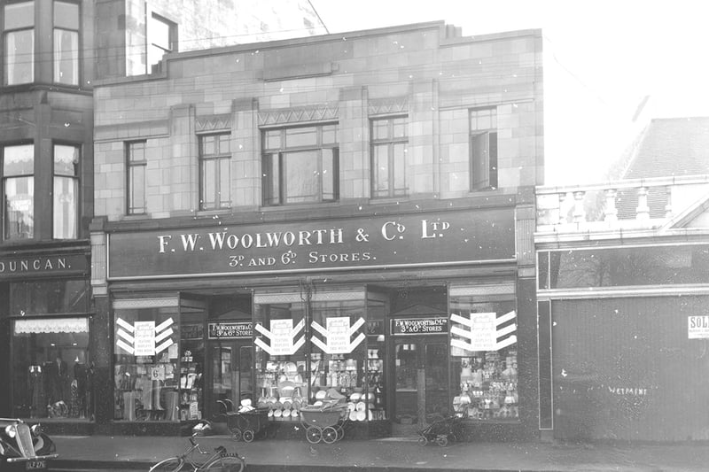 The old Woolworths on Kilmarnock Road in Shawlands. Glaswegians were sad to say farewell to their stores across the city in 2009. 