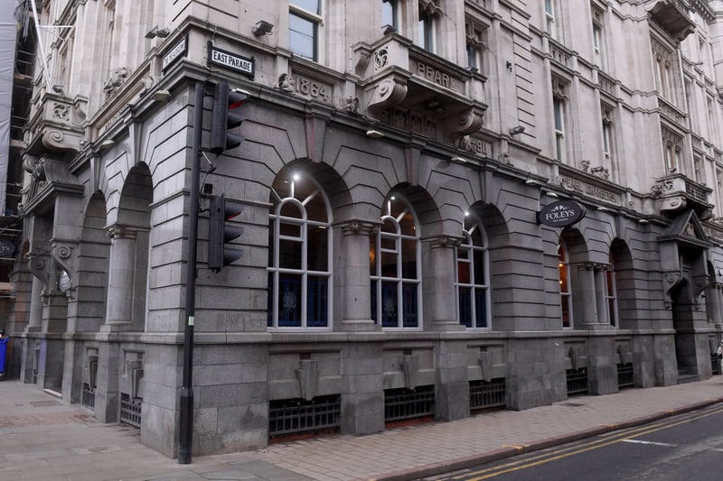 The pub, in The Headrow, sits right at the heart of Leeds city centre.