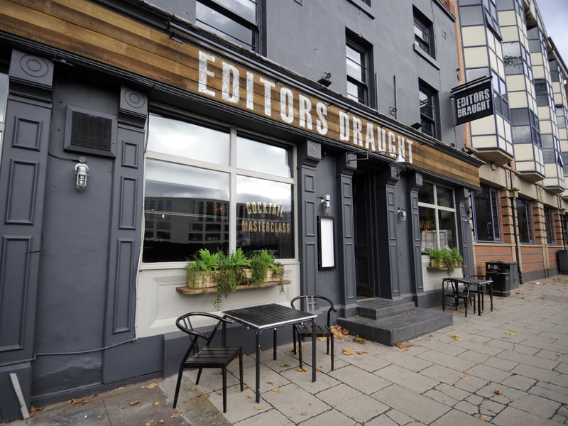 Editor's Draught, in Wellington Street, is another great place to watch the Euros 2024. Designed for the Euros, the pub will be serving two new specials.