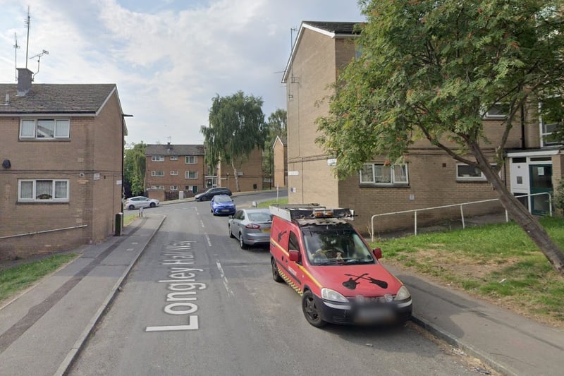 The joint third-highest number of reports of antisocial behaviour in Sheffield in December 2023 were made in connection with incidents that took place on or near Longley Hall Way, Fir Vale - near to Northern General Hospital, with 5