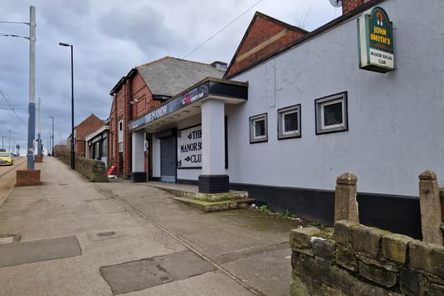 Manor Social Club has been closed for a week, say nearby residents. Picture: David Kessen, National World