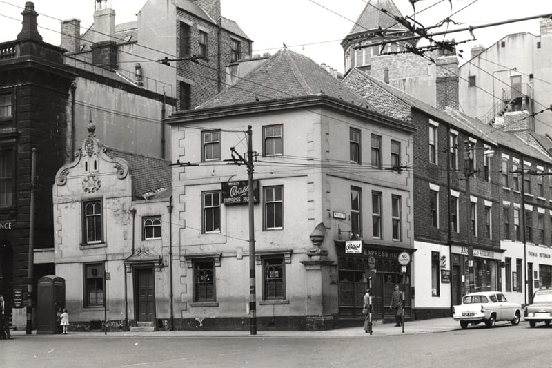 A photograph taken in 1962 of the Express Hotel on Westgate Road.