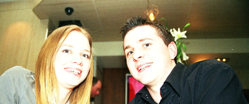 Holly Cope and Ryan Copping at Matrix in Sheffield city centre on Saturday, February 15, 2002