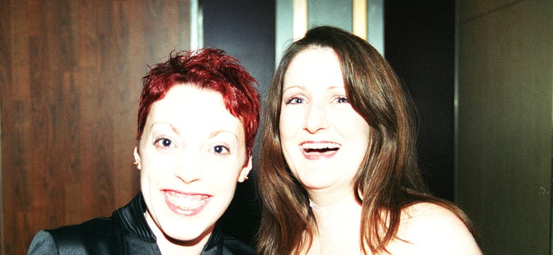 Vicki Burton and Andrea Ward at Matrix in Sheffield city centre on Saturday, February 15, 2002