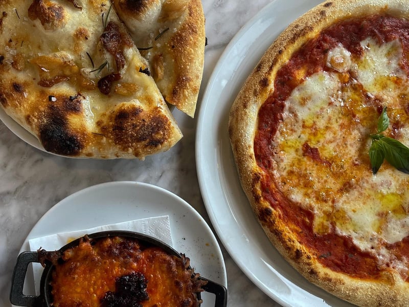 Pizza Punks, located in Bond Street, has a rating of 5.0 stars from 1,096 TripAdvisor reviews. A customer at Pizza Punks said: "We celebrated our friend's birthday dinner. Food and drinks were great. We all enjoyed our pizzas. Our waitress Katie was fab, great service!"