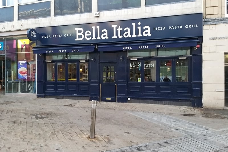Bella Italia, Located in Briggate, has a rating of 4.0 stars from 1,414 TripAdvisor reviews. A customer at Bella Italia said: "Had a lovely evening at Bella Italia Leeds. Food was excellent as was the service. Will definitely visit again next time we visit Leeds."