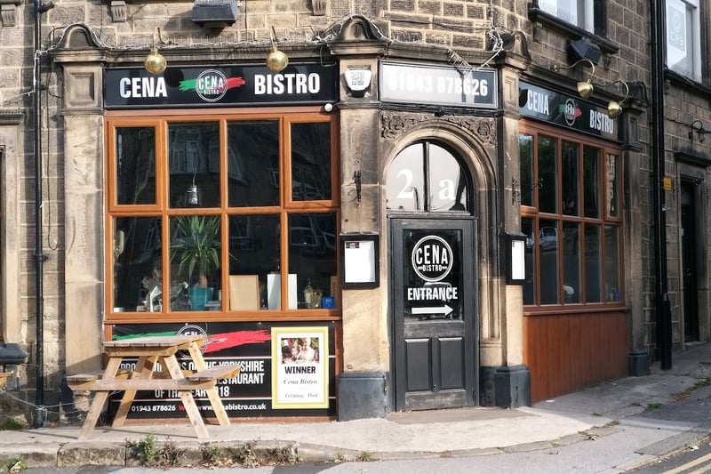 Cena Bistro, located in Guiseley, has a rating of 4.5 stars from 279 TripAdvisor reviews. A customer at Cena Bistro said: "Fantastic experience! couldn’t fault anything, food, service and atmosphere made a very enjoyable meal with my hubby! Would highly recommend."