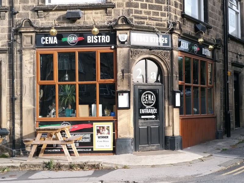 Cena Bistro, located in Guiseley, has a rating of 4.5 stars from 279 TripAdvisor reviews. A customer at Cena Bistro said: "Fantastic experience! couldn’t fault anything, food, service and atmosphere made a very enjoyable meal with my hubby! Would highly recommend."