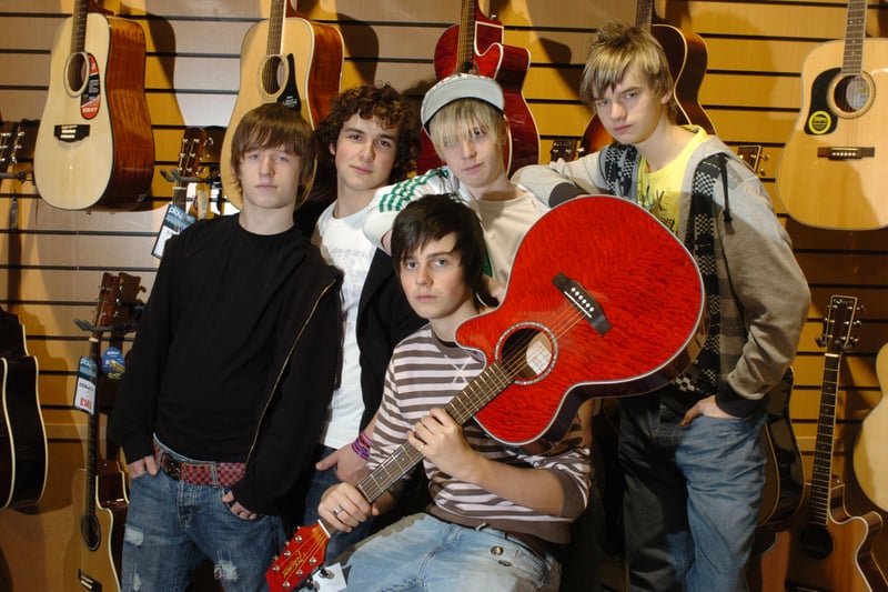 Do you remember up-and- coming Bramley band Unknown Cause pictured in December 2007? Pictured is Tom Milner, with guitar, and Steven Barlow, Sam Kelly, Sam Masterson and Tom Lilley. 