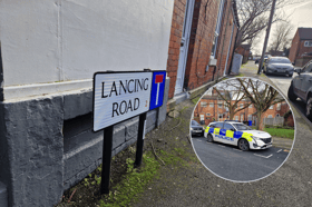Police have confirmed the cordon seen on Lancing Road overnight was initiated by a report of a shooting. No evidence of a firearms discharge has subsequently been found, however