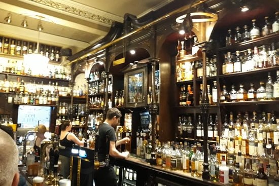 Only Scrans somehow managed to wander into the Pot Still while looking for pints, and quickly got redirected onto the whisky after seeing the awards and whisky adorning the walls. He praised the rare whiskies on offer, and the friendly helpfulness of the staff.