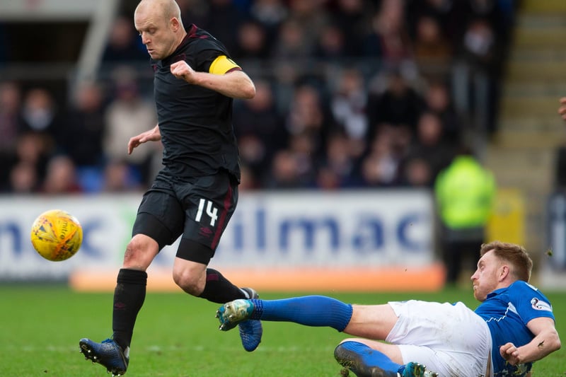 Current Hearts boss Steven Naismith was on the scoresheet with Liam Boyce and Sean Clare grabbing the other goals in a six goal thriller. 