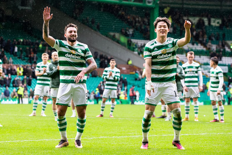 Ange Postecoglou's Celtic celebrated a comfortable 3-1 victory with Jota, Oh Hyeon-Gyu and Sead Haksabanovic grabbing the goals.

Josh Campbell scored a goal from the penalty spot for the visitors.
