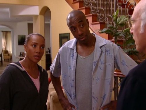 The provocatively-named The N Word was the eighth episode of season six and was first broadcast in 2007. When Larry repeats what was said in an overheard and massively offensive telephone conversation he manages to offend a colleague of his new doctor girlfriend. It inadvertently leads to Jeff's head getting shaved and a law suit against the hospital.