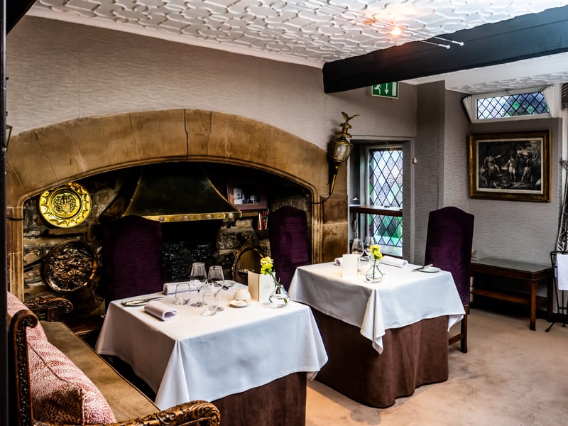 Tablecloths have been reintroduced for the first time since the pandemic