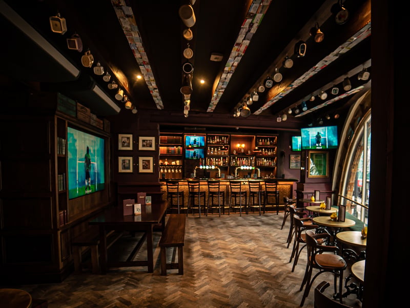 The bar has also introduced a new food and drink menu