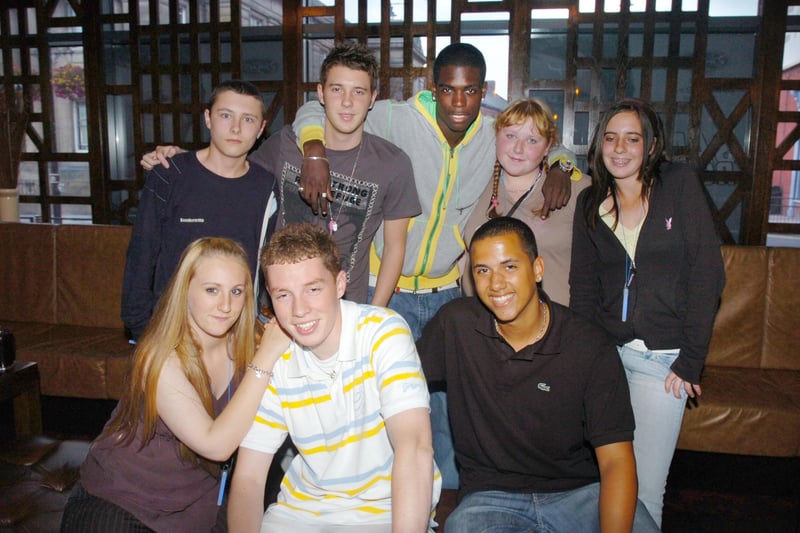 Representatives of the Sunderland Study Support Group got to meet members of Blazin Squad at the venue in 2006.