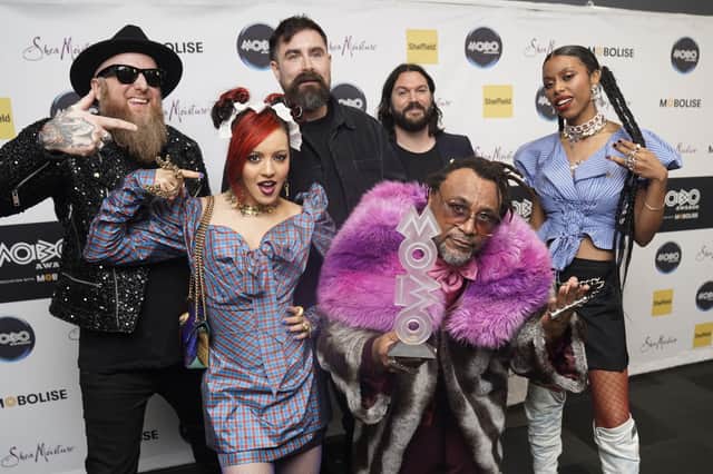 Skindred and Nova Twins at the MOBO Awards 2024 in Sheffield.