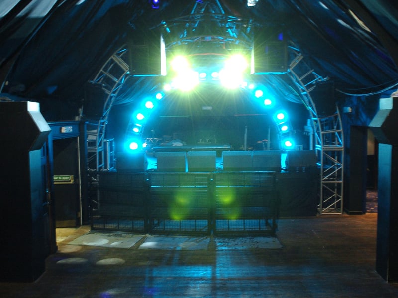The main stage inside Rio's