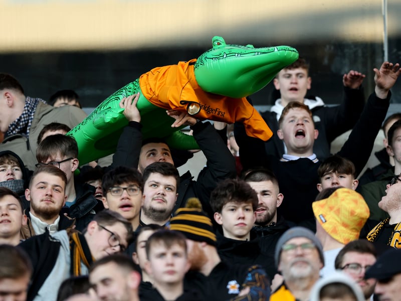Away games played: 19 (Does not include Burton A)