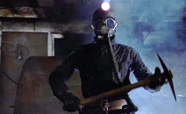 When a group of young adults decide to throw a Valentine's Day party, they accidently stumble upon a vengeful maniac in mining gear who begins a killing spree in the slasher classic.