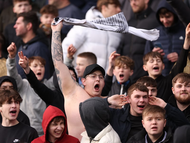Away games played: 19 (Does not include Burton away).
