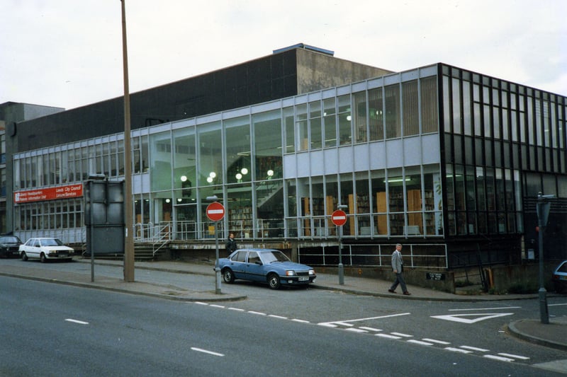 The former Library Headquarters building on York Road. At the time of the photograph this housed the Patents Information Unit and the Schools Library Service as well as the Library Administration for Leeds City Council.
