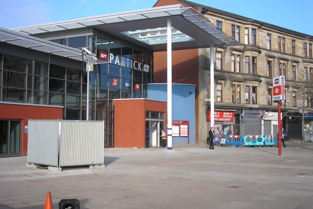 Partick Railway Station was the third busiest station with 2,102,728 entries and exits. The main destination / origin station was Glasgow Central, with 214,896 tickets sold between the two stations.