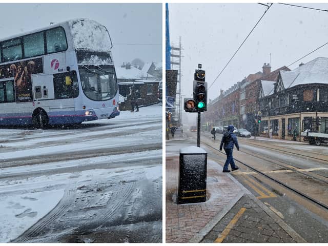 I walked from Sheffield city centre to Crosspool as the snow hit the city - and found traffic chaos and caring human spirit. PIcture: David Kessen, National World