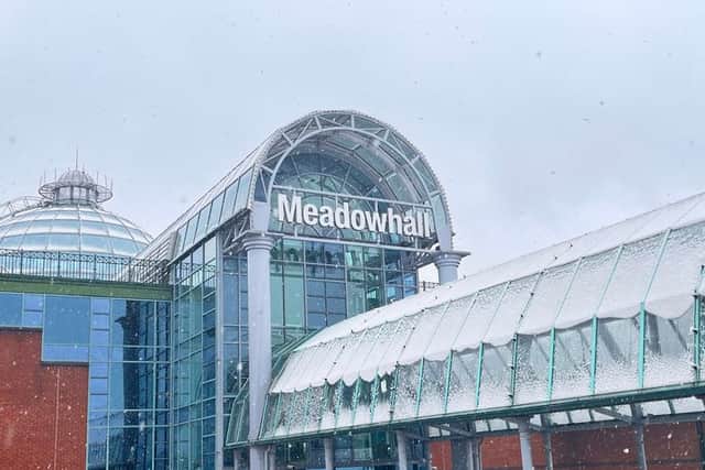 Meadowhall announced it was 'open as normal' in the snow - attracting criticism from shoppers.

