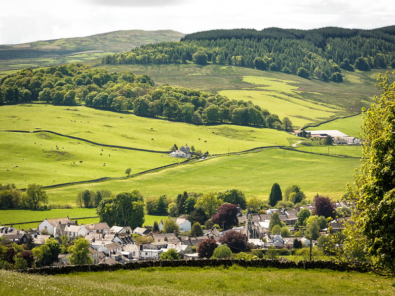 This stunning village is located in the Parish of Glencairn, in Dumfries and Galloway, southwest Scotland and was once named the best overall small village in the Nithsdale in Bloom competition five times in a row, from 2006 to 2011. Definitely worth a visit.