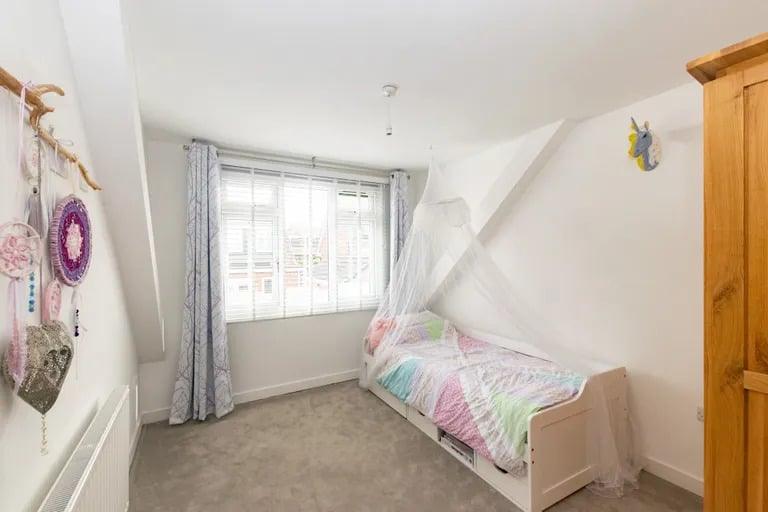 There are three double rooms and one generous single bedroom.
