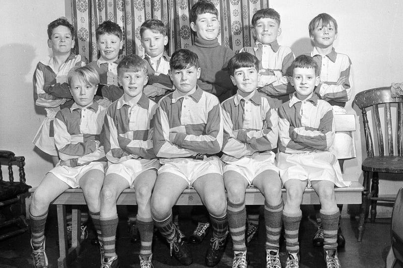 Prestonfield primary school football team in 1964.