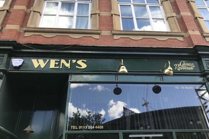 Wen's Restaurant, located in North Street, has a rating of 4.6 stars from 311 Google reviews. A customer at Wen's said: "What an exceptional dining experience 👍 Tasty food with full on flavour, wow. You just have to try it. Highly recommend."