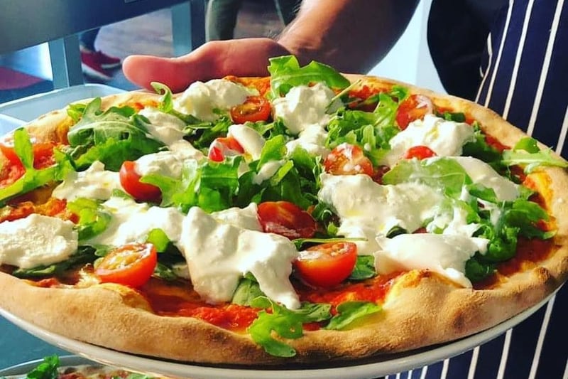 Mi Amore! Would you look at that Burrata pizza from Ristorante Pieno on Hope Street. No wonder one of our readers suggested it.