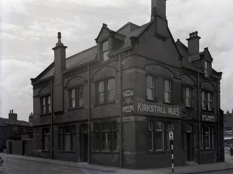 The Bay Horse, on the junction of Belle Isle Road and Woodhouse Hill Road pictured circa 1948.