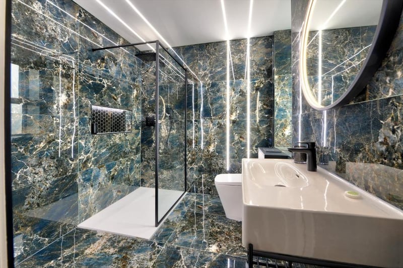Each apartment is fitted with stylish, luxury bathrooms