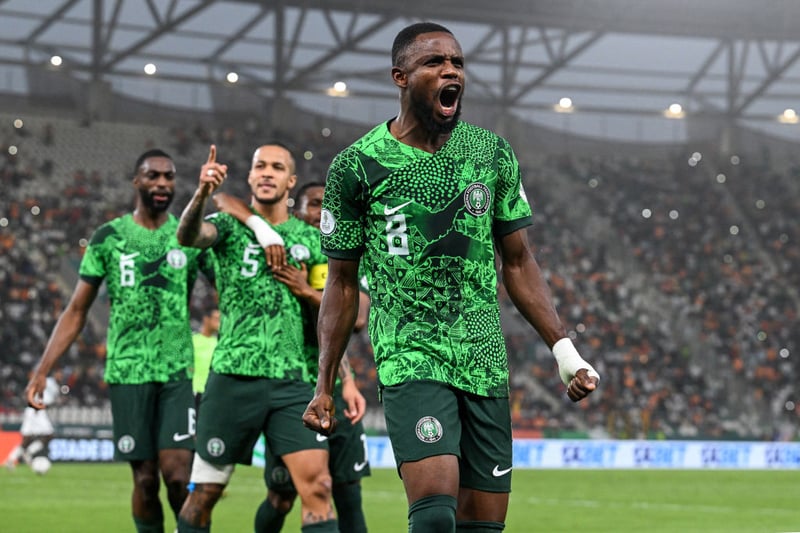 OUT - Onyeka continues to represent Nigeria as they reach the final of the AFCON