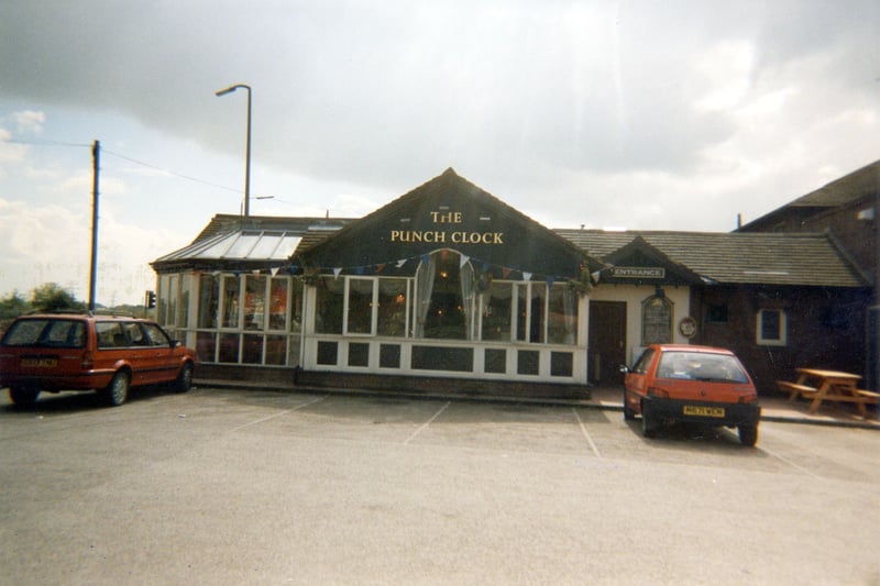 Punch Clock public house on Low Road by the junction with Sussex Avenue. Pictured circa 1998. 
