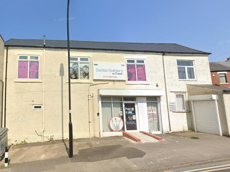 Park Hill Dental Surgery, at 112-114 Richards Road, Heeley, Sheffield S2 3DU, is accepting new NHS patients but only children aged 17 or under. It has an average rating of 3.3 stars from 59 Google reviews